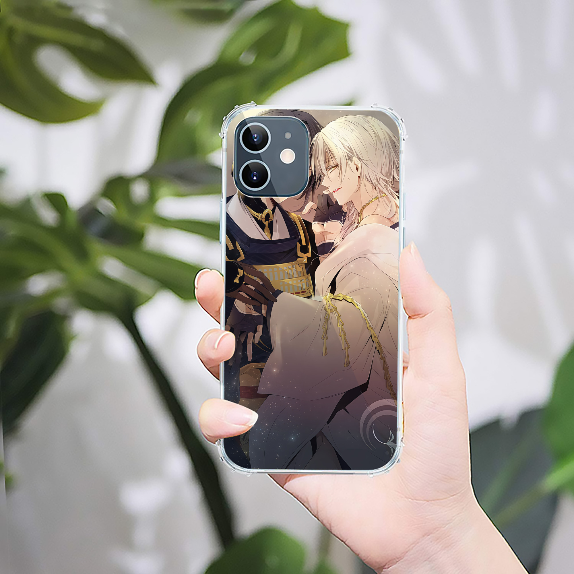 （画像用） 刀剣乱舞 Touken Ranbu 【iPhone 12シリーズ対応】透明スマホケース（クリアソフトケース）